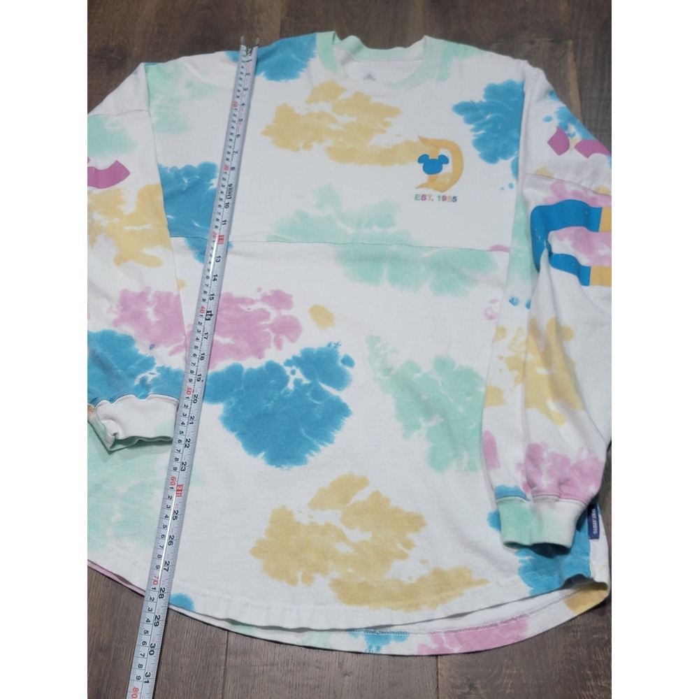 Disneyland Spirit‎ Jersey Pastel Tie Dye Mickey Mouse Sweatshirt Mens Medium M